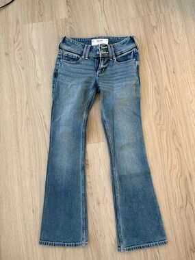 Hollister Medium Wash Flared Jeans